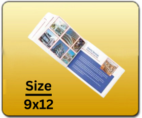 Saddle Stitched 9 x 12